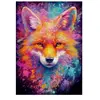 Enjoy Puzzle legpuzzel Fiery Fox 1000 stukjes kleurrijk karton.