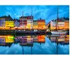 Puzzle 1000 pièces ENJOY - Vieux port de Copenhague