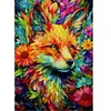 Flower Garden Fox Puzzel 1000 Stukjes