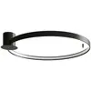 Sollux Lighting Rio Semi-Encastré À Led Intégré, Noir, 4000k, 5520lm