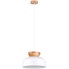Pendentif Marion bois/acier 1xE27 29.5cm Sollux