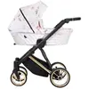 Poussette Ivento Premium Ive 04 Delicate Flowers Gold