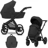 Kunert, Poussette, Poussette 2-en-1 Brav Black (0 Mois - 4 Années)