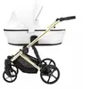Poussette Arizo Premium 12 White Eco Cadre doré