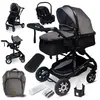 GaGaDumi Florida poussette 3 en 1 set complet avec siège auto -- Pouss...