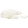 Peluche veilleuse Phoque nature bio blanc polaire