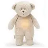 Peluche Veilleuse Musicale Ourson Sable - MOONIE