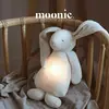 Moonie Peluche veilleuse lapin magique Cream 2.0