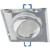 Spot de plafond encastrable crystal r IP20 carré en verre orientable a...