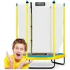 Viking Choice Kindertrampoline 140 cm - 4,5ft - geel groen