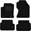 Tapis en velours noir pour : Ford Focus MK1 FL à hayon, berline, break...