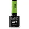 Claresa, Vernis à ongles, Vernis à ongles Fluo UV 5ml - Lot de 2 (Vert...