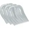 KADAX 3x Pelle à Neige, Déneigement, Plastique, Sans Manche, Solide