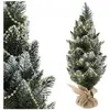 KADAX Petit sapin de Noël artificiel de 60 cm, arbre décoratif, pin en...