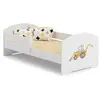 Kobi - Lit enfant 160x80 cm Luk Bar avec matelas