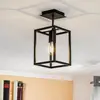 Crate 1 Plafond E27 Noir Nowodvorski 9045