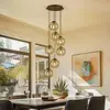 Nowodvorski VETRO Lustre suspension noir, verre 9131