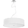 Suspension - NOWODVORSKI - Viviane - Blanc - 63 cm - 3 ampoules E27 - Design contemporain