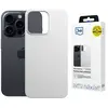 3MK Hardy MagSilicone Hoesje voor Apple iPhone 16 Pro Max Wit