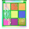 Eveline Cosmetics Look Up palette van 9 oogschaduw Neon Lime 10.8g