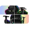 Huzaro Ranger 6.0 RGB Universele gamestoel Kuipzitje Zwart