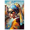 CherryPazzi Girl with a Pearl Puzzel 1000 Stukjes