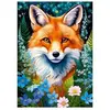 Konjac Sponge Puzzle da 1000 Pezzi - Red Fox in Flowers (1000 pièces)