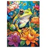 Konjac Sponge Puzzle da 1000 Pezzi - Flower Power Frog (1000 pièces)