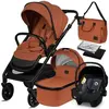 Lionelo Layla - Kinderwagen 3in1 - XXL SET - incl. i-Size autostoel - ...