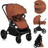Lionelo Mika Plus - Kinderwagen 2in1 - XXL SET - Veelzijdig en jaarron...