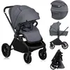 Lionelo Mika Plus - Kinderwagen 2in1 - XXL SET - Veelzijdig en jaarron...