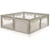 Parc Bébé LIONELO Willow XL - 207x187 cm - Côtés en maille - Grand ter...