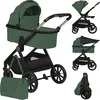 Lionelo Layla - Kinderwagen 2in1 - XXL SET - Veelzijdig en jaarrond - ...