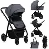 Lionelo, Poussette, AMBRE PLUS 3IN1 (0 Mois - 4 Années)