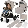 Lionelo Layla Kinderwagen 2 in 1 - XXL SET - Veelzijdig en jaarrond - ...
