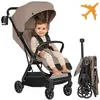 Poussette Ultra-compacte LIONELO Bess - Compatible avion - Léger - Pli...