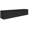 Meuble TV avec 3 abattants   FRAMME   noir   150 cm