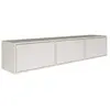Meuble TV avec 3 abattants   FRAMME   blanc   150 cm