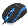 Souris optique Media-Tech PLANO MT1091B - 3 boutons - filaire - USB - bleu