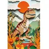 Trefl Puzzle Premium Plus 160 - Jubiläum - Dinosaurier (160 pièces)