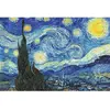 Trefl Kunstrahmen Puzzle 500 - Die Sternennacht, Vincent van Gogh (500...