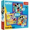 Trefl 3 in 1 Puzzle - Sponge Bob der Film