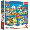 Trefl 4in1 (12, 15, 20, 24) - Running Pupies / Viacom PAW Patrol