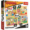 Trefl 4 in 1 Puzzle 35, 48, 54, 70 Teile   Garfield (70 pièces)