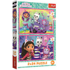 Trefl Puzzle 2 x 24   Gabby's Dollhouse (24 pièces)