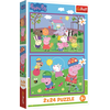 Trefl Puzzle 2 x 24   Peppa Pig (24 pièces)