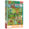 Trefl Puzzle 2 x 24   Jurassic World (24 pièces)
