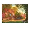 Trefl Premium Plus Quality - Puzzle Tea Time: Maison en toit de chaume...