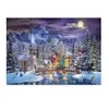 Trefl legpuzzel 1000 stukjes - kerst sfeer puzzel winter.