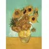 Trefl Puzzle en bois 200 - Tournesols - Vincent van Gogh (200 pièces)
